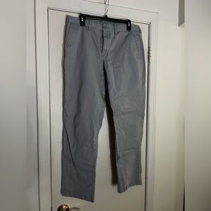J. Crew Grey Straight Leg Chino Pants
Size 34W 32L
Two small stains